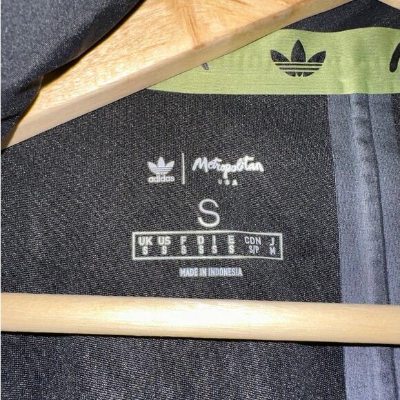 Adidas x Metropolitan USA 3L Skater Jacket Windbreaker Black/Pink Size Small - Picture 7 of 8